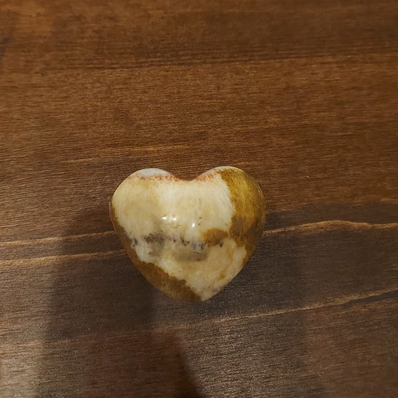 🔥 Sale 🔥 Red Banded Calcite Puffer Heart - Final Price - Picture 3 of 14